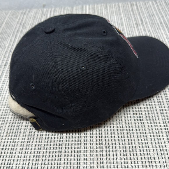 Kentucky Derby 146 Black Cap with Embellished Design one size adjustable - Picture 4 of 6